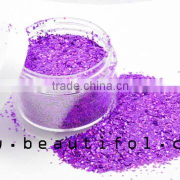 Multi-color shimmer glitter powder, make up your own brand cosmetics, nail art glitter dust, OEM makeup glitter powder