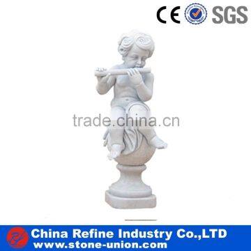 White marble children sculpture statue factory wholesale