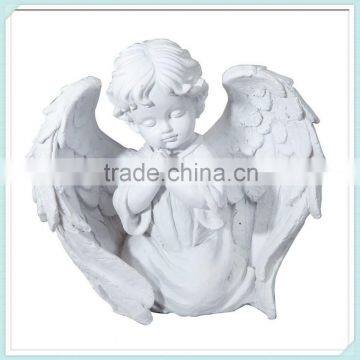 Resin decoration cherub garden statue