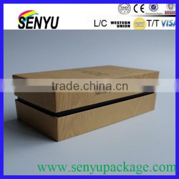 Good quality printing foldable paper box/iphone box with nature color                        
                                                Quality Choice