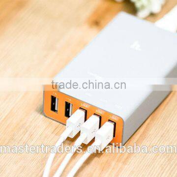 Original HOCO Universal Intelligent Balance ABS PC Material Quick Travel Charger Adapter With 5 USB MT-3587 photo-5
