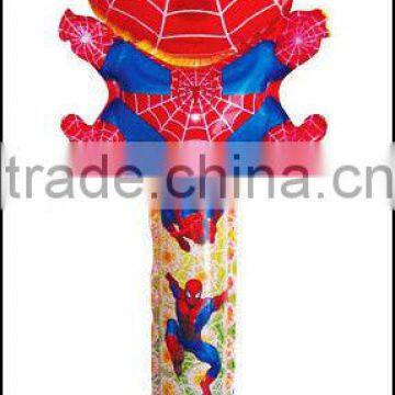 spiderman stick balloon