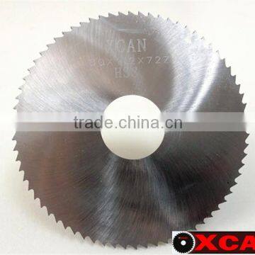 80mm*1.2mm New Type Hss Metal Slitting Saw Blade