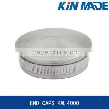 Stainless steel hollow tube end caps