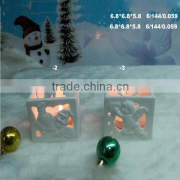 Christmas ceramic ornaments christmas oil burner