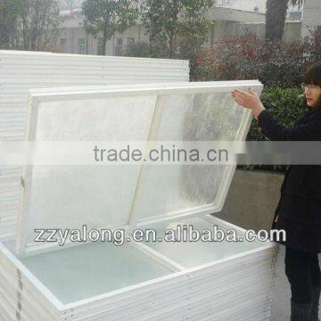 Industrial FRP Window With Transparent Fiberglass Sheet