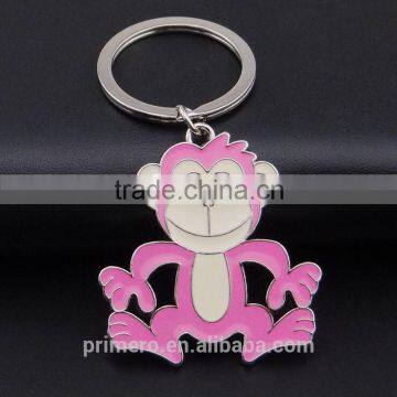 Multicolor Metal Keychain The Monkey Zodiac Couples Keychain Bag Buckle Hanging photo-2