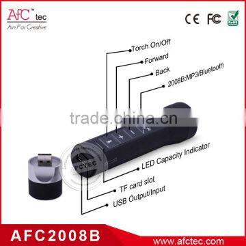 2015 Multifunction Bluetooth Torch 2200mAh Speaker Mobile Phone Power Bank photo-6