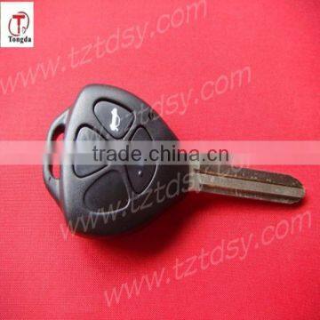 Tongda remote control key case ,3 button key shell for Toyota