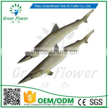 Greenflower 2016 Wholesale artificial PU fish shark China handmaking decoration