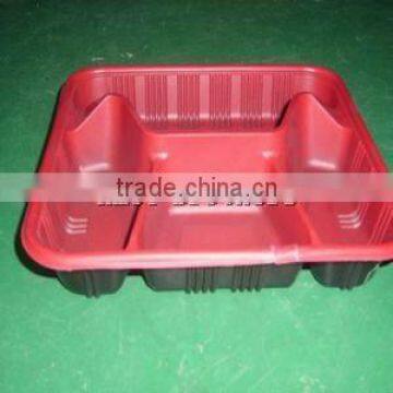 OEM Plastic Blister Packaging,ps Plastic Blister Tray for Food Serving photo-2