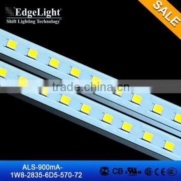 Edgelight Constant Current Rigid Led Strip for Lighting Panel , CE/ROHS/UL Listed , 2835 Smd Led Strip Light Aluminum LED Strip Quality Choice