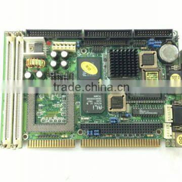 586 industrial motherboard half length card CPU