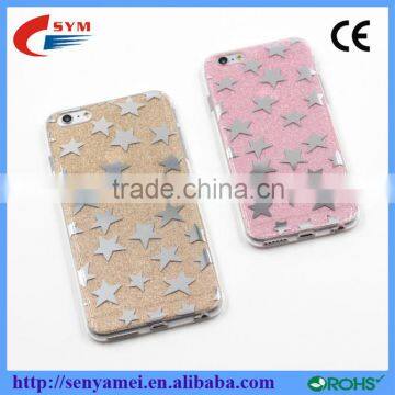2016 new product ultra thin cute bling tpu case for i phone 6 6s 4.7