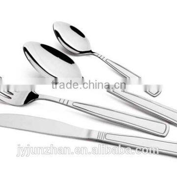 Metal spork flatware 18/0 stainless made by Junzhan Factory