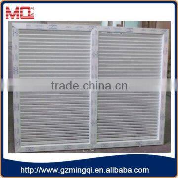 Beautiful design pvc/upvc window shutters for house