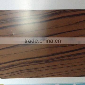PE/PVDF 1100/3003 wood grain aluminum coil