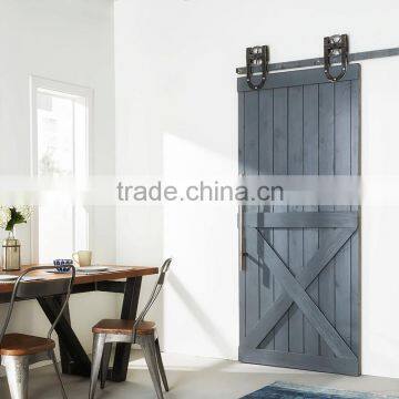 Custom Built Building Rustic Bottom X Sliding Barn Door