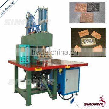 Pvc/PU/PET/EVA plastic fabric mat embossing machine