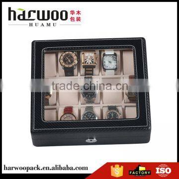 Best Prices OEM quality red stitching leather watch box 2016                        
                                                                                Supplier's Choice