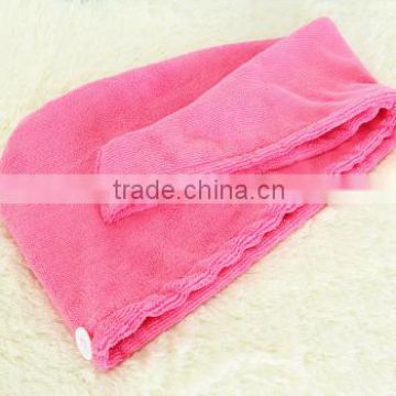 Magic microfiber wrap towel for women