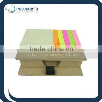 Kraft paper box with sticker.High quality recycled paper box