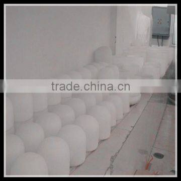 ZHENG ZHOU STA super quality Fused Quartz Milky Crucible for melting glass
