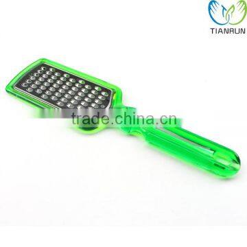 Popular Kitchen Garlic Ginger Flat Green Stainless Steel Grater