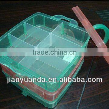 Plastic food container 3 compartment containers