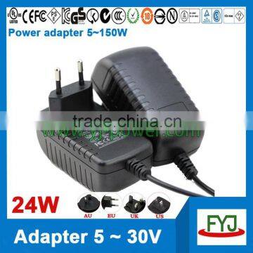 Factory Direct wholesale 24v 1a power adapter For led light
