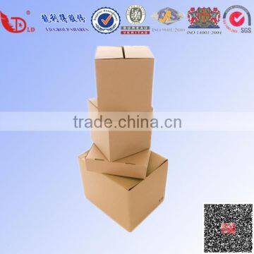 corrugated foldable storage box master carton recyclable moving box shipping box with ISO9001