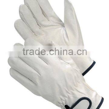 JS136GA/K 2013 hot sale Goat Grain leather Driver Safety Gloves