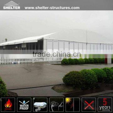 Customized Designed Temporary Buildings Arch Tent for Warehouse