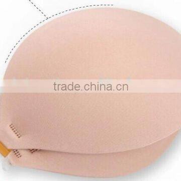 Seamless Adhesive Pink Sponge Front Closure Push Up Nipple Bra