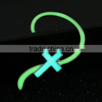 Hot Sale Light in the Dark Cross Cuff Earring American Punk Ear Cuff photo-2