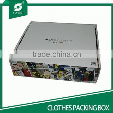 FULL PRINTED CORRUGATED SHIPPING BOX FOR CLOTHES photo-5