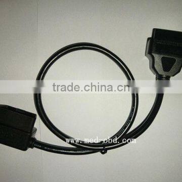 obd2 cable 90 degree male to female cable J1962m to J1962F