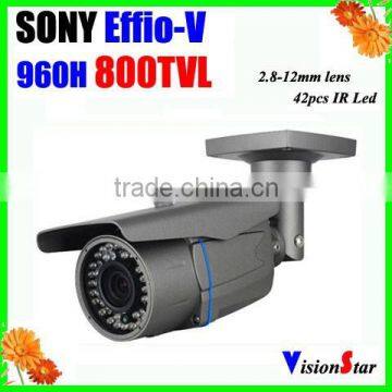 Sony CCD ICX662/3AKA Camera Super WDR OSD Mune IR Led Surveillance CCTV Camera 2.8-12mm Zoom Camera Varifocal Lens CCTV