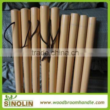 SINOLIN varnish wooden rake handle, wooden broom handle,wooden mop stick