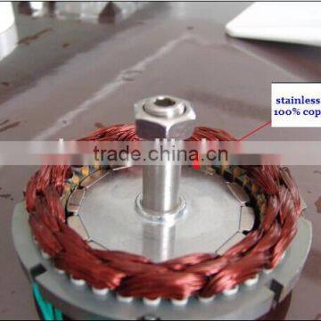 3000w 96v/120v ac synchronous permanent magnet motor generator