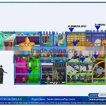 Cheer Amusement 20130304-004-C-1 Junior Themed Soft Play Indoor Playground Equipment