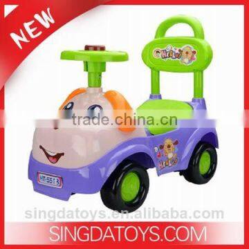 New Arrived!Lovely Kids Glide Car Toy Ride on Car With Music