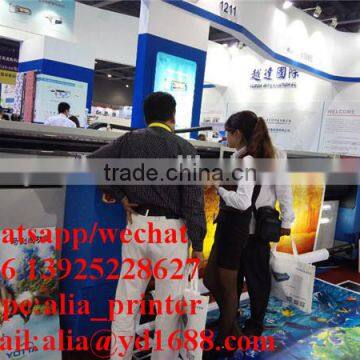 Large Size Solvent uv Printer Roll to Roll Eco Solvent Flexble Printer With 1024i Head