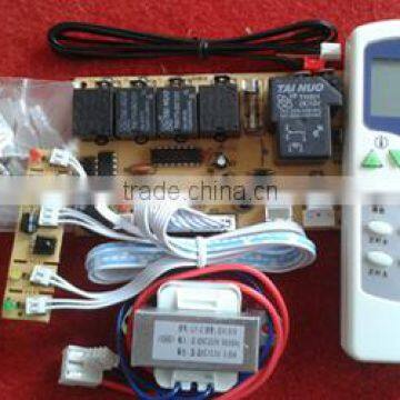 Universal A/C control system with pilot lamp air conditioning controller PCB