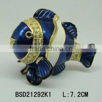 Hot Selling Pewter Enamel NEMO Jewelry Box photo-2