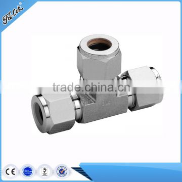 compression tube fitting,unioin tee