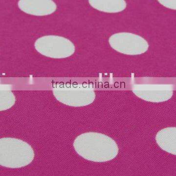 African Lace Fabrics Denim White Dot on Rose Red Poly Milk Fiber Fabric Spandex Fabric 4way Strentch photo-4