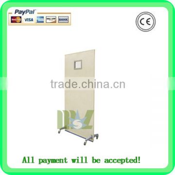 4 Casters X-ray protective lead screen cheap price - MSLLD02