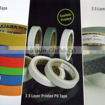 2.5 layer printed PU seam tape