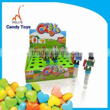 Cheap items wind up robot toy candy toy